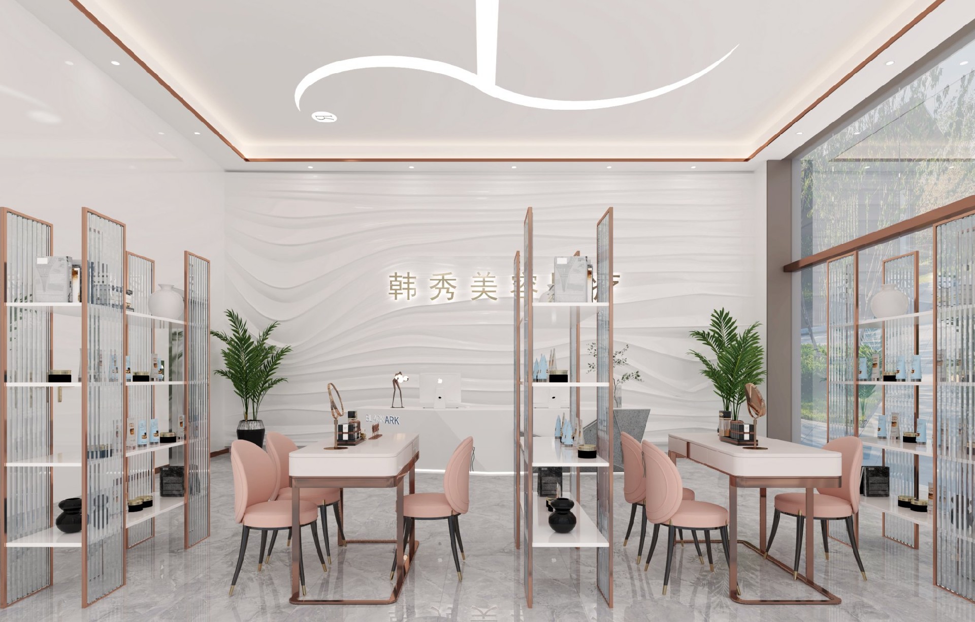 安徽醫療美容整形機構裝修設計案例效果圖