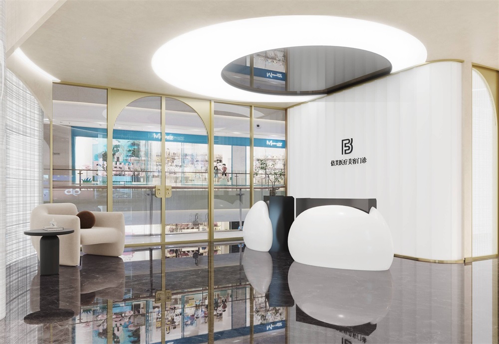 臺州輕醫(yī)美門診機構(gòu)裝修設(shè)計案例效果圖