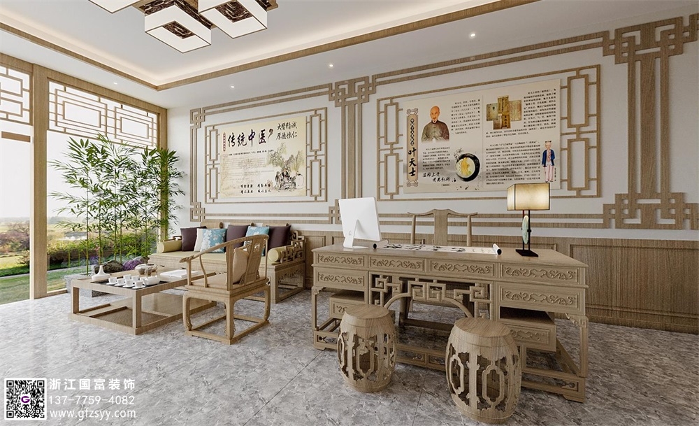 中醫特色裝修，中醫館室內設計注意事項！