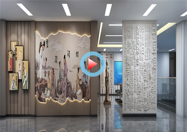 麗水巖泉衛生院中醫館設計全景案例