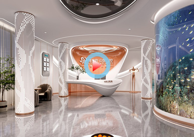 杭州濱江維密歐貝麗門診部設計全景案例