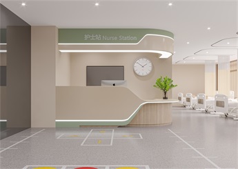 湘體康復(fù)醫(yī)院裝修設(shè)計(jì)案例效果圖