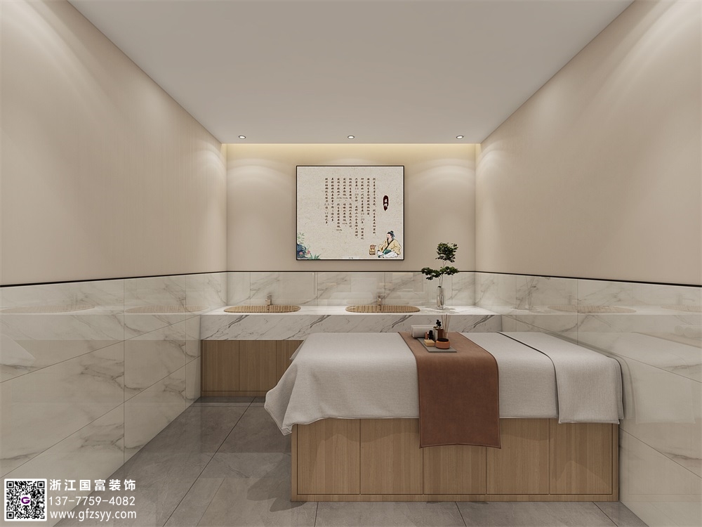 杭州艾灸養身館設計要點