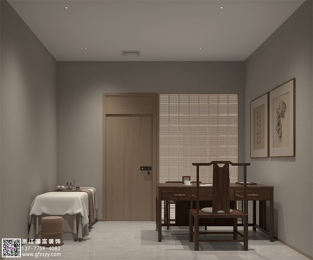 幾種常見的中醫館設計風格