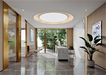 桐廬口腔診所裝修設(shè)計(jì)案例效果圖