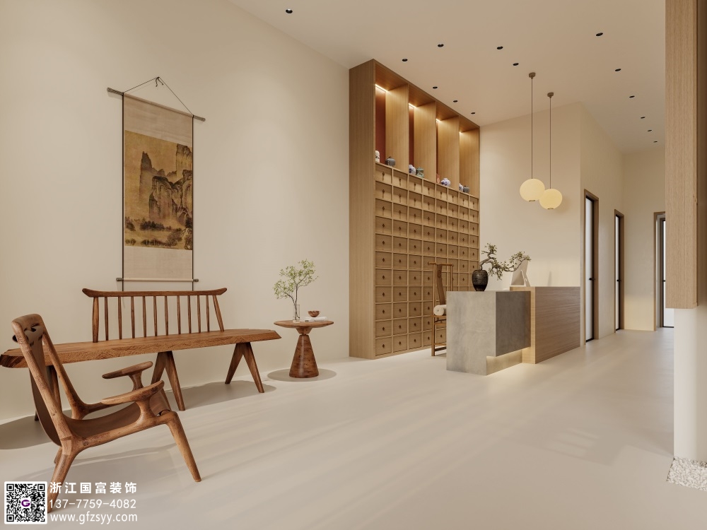 簡約風格中醫(yī)診所設(shè)計的詳細步驟