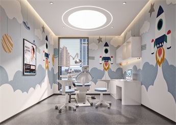 漳平口腔醫院設計裝修案例效果圖