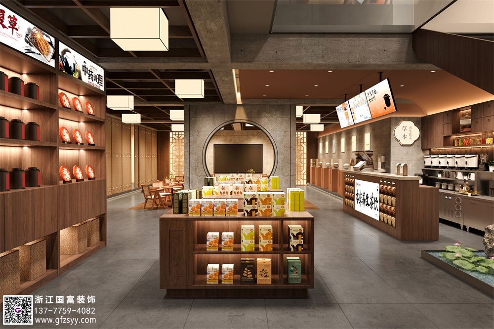 中醫(yī)館設(shè)計裝修，認準浙江國富裝飾