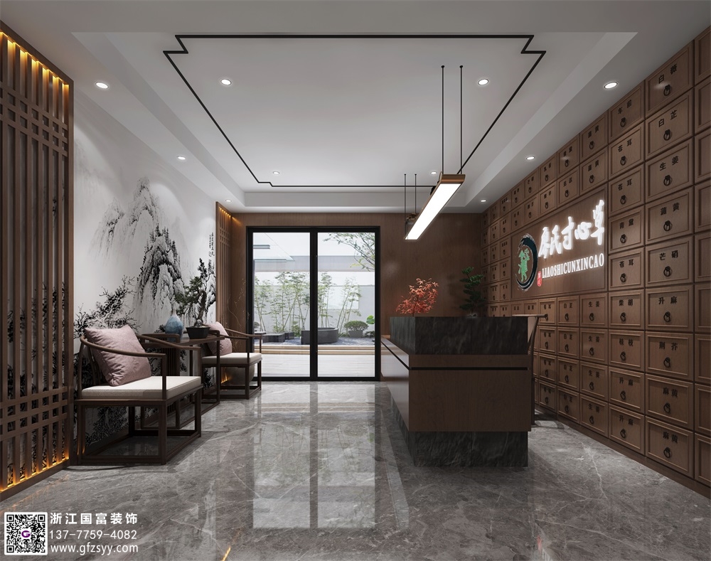 溫州中醫館裝修公司_浙江國富裝飾