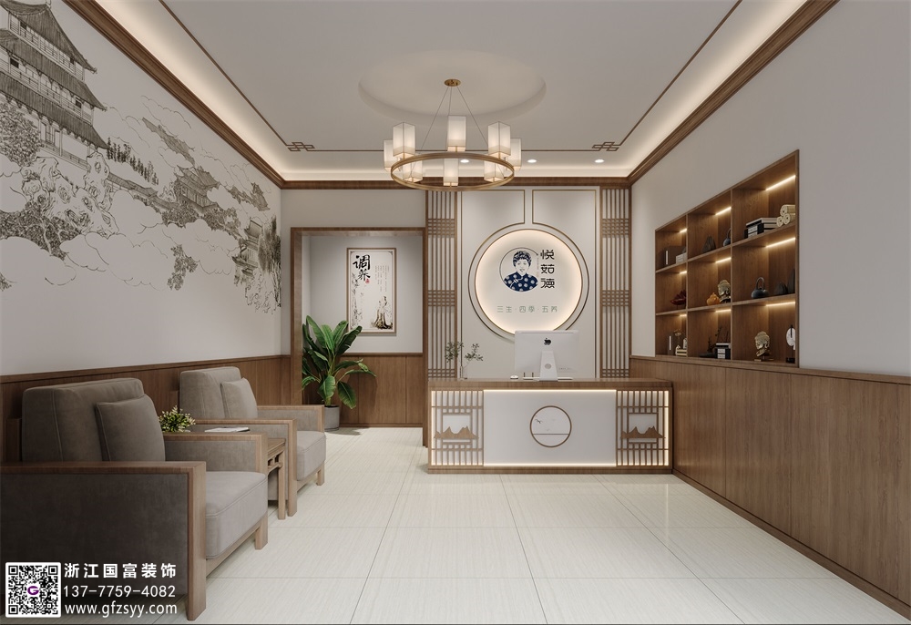 金華中醫門診設計公司_浙江國富裝飾