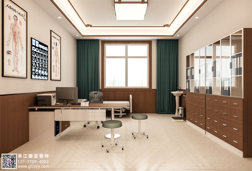 臺州中醫館設計裝修公司哪家好_浙江國富裝飾