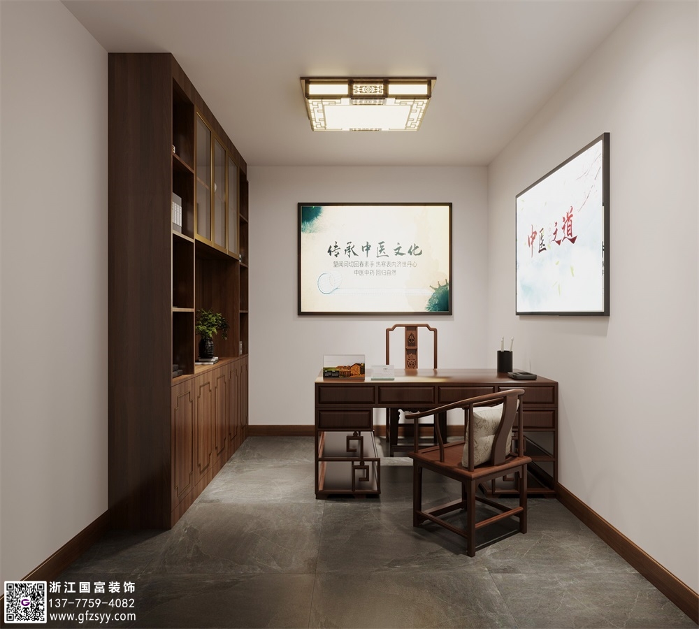 臺州中醫診所設計公司_浙江國富裝飾