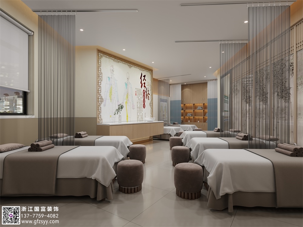 杭州中西醫結合門診裝修公司_浙江國富裝飾