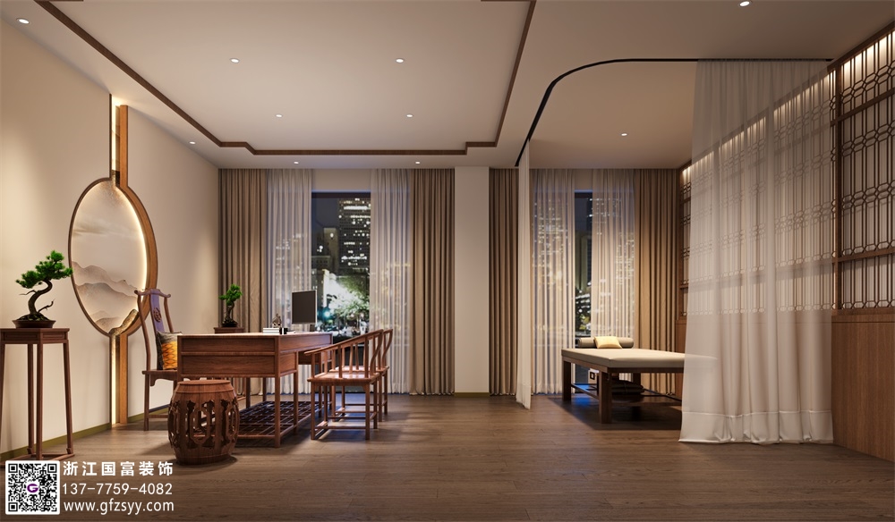 煙臺中醫館設計公司